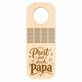 Flaschenanhänger "Prost AUF dich Papa"