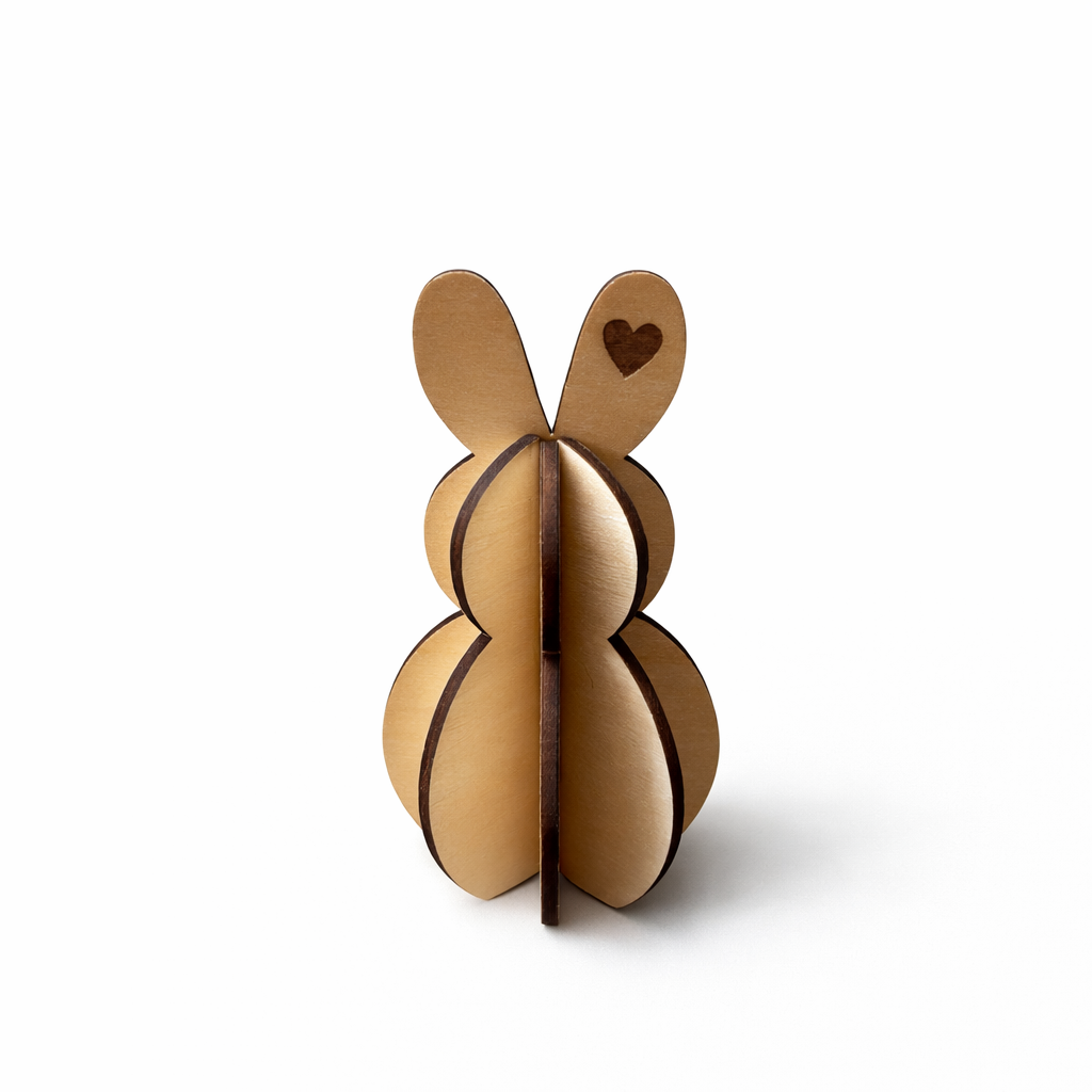 Osterhase "mit Herz"