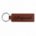 Kunstleder-Schlüsselanhänger „Lieblingsmensch“