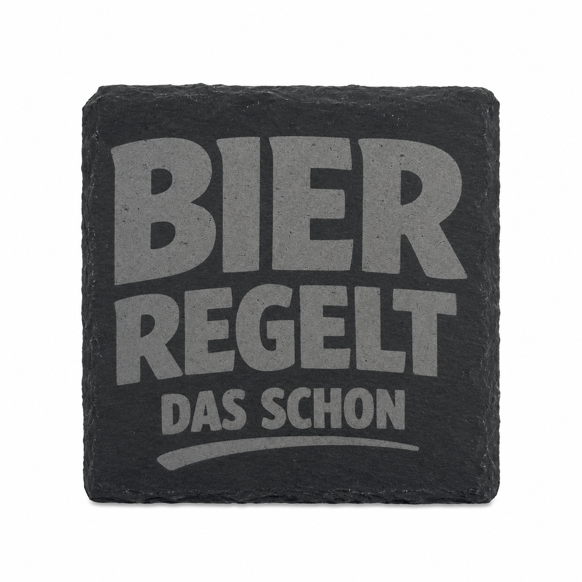 Untersetzer „BIER REGELT DAS SCHON“