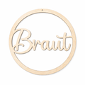 Holzkranz "Braut & Bräutigam" Set