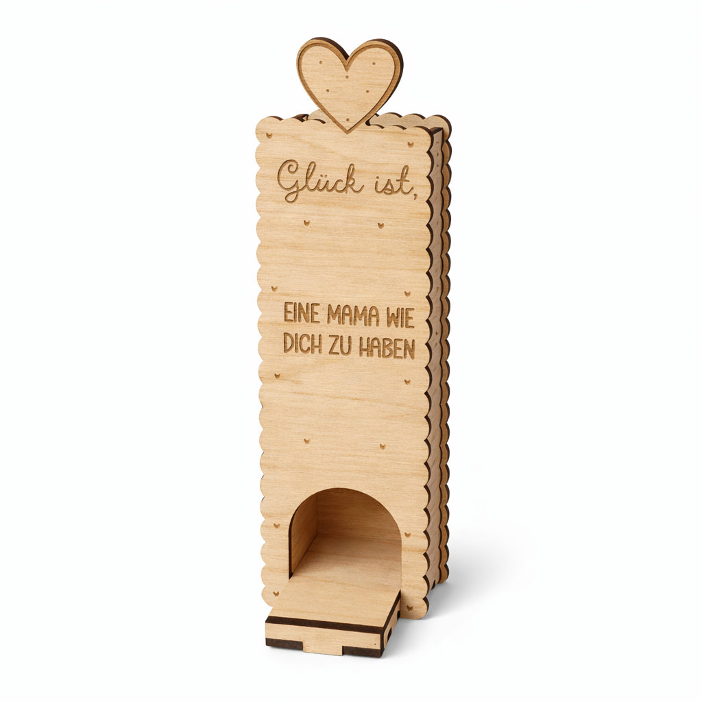 Küschenhalter "Glück ist, EINE MAMA WIE DICH ZU HABEN"