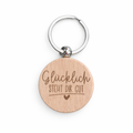 Schlüsselanhänger "Glücklich STEHT DIR GUT"
