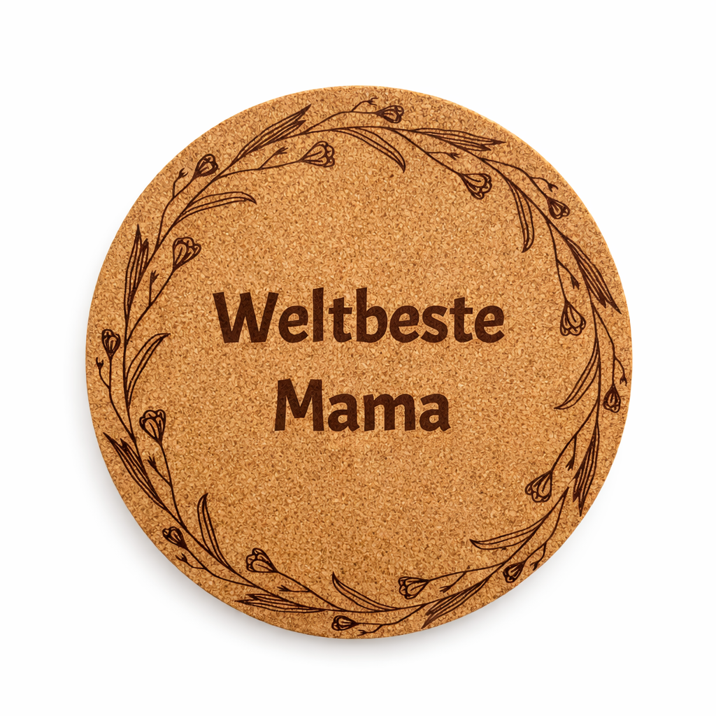 Untersetzer "Weltbeste Mama"