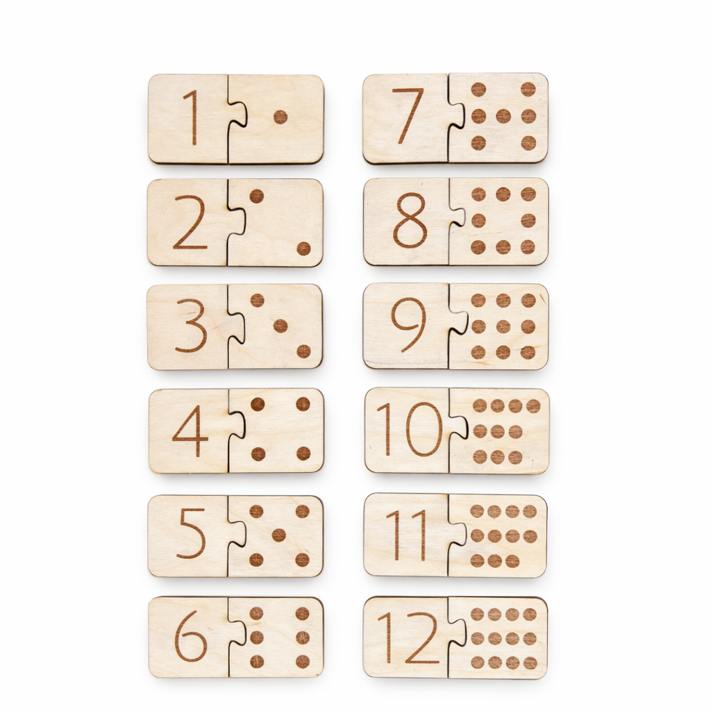 Lernpuzzle "Zahlen"