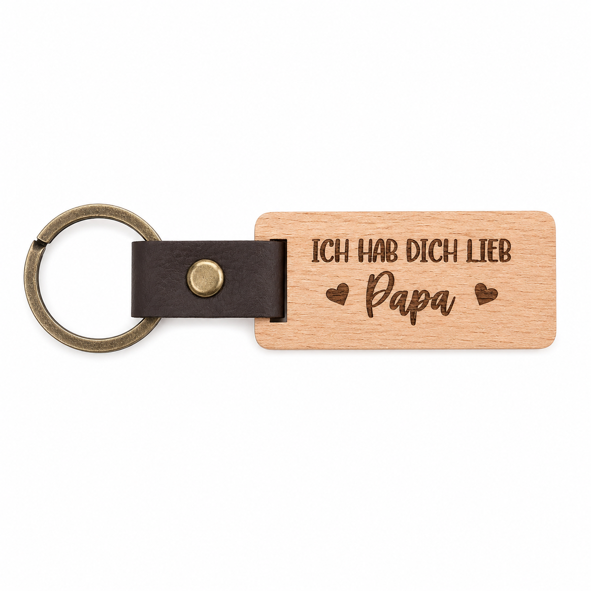 Schlüsselanhänger „ICH HAB DICH LIEB Papa“