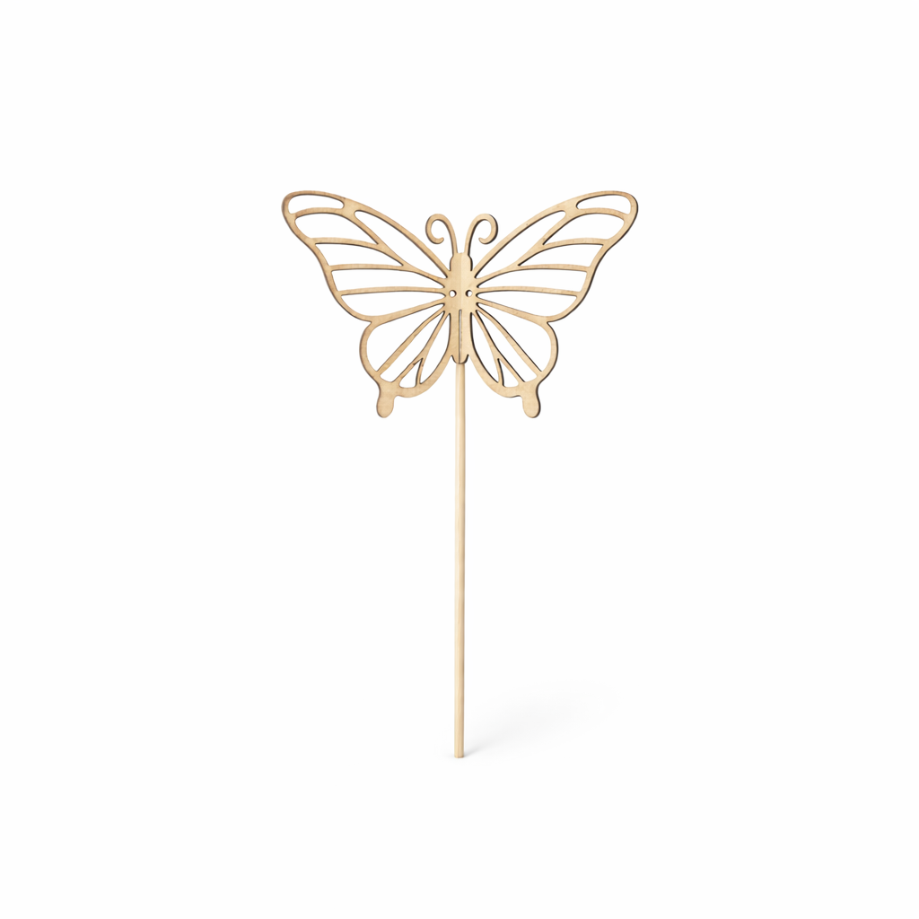 Blumenstecker "Schmetterling mit Muster"