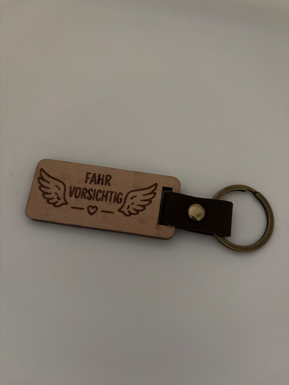 Schlüsselanhänger "FAHR VORSICHTIG"